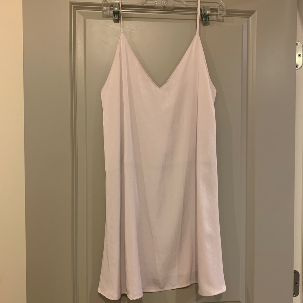 Audrey 3+1 Blush Slip Mini Dress